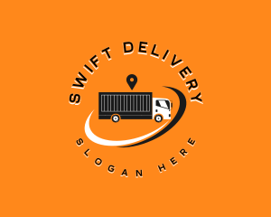 Delivery - Truck Transport Delivery logo design