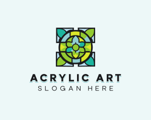 Abstract Mosaic Art logo design