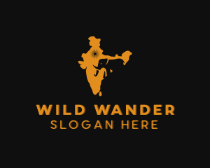 Safari Elephant India logo design