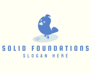 Veterinary Clinic - Cute Bird Grain logo design