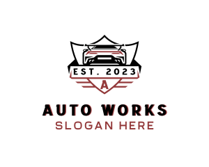 Automobile - Sports Car Automobile logo design