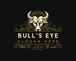 Bull Horn Buffalo logo design