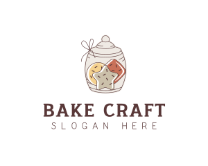 Dessert Cookie Jar logo design