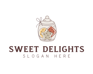 Dessert Cookie Jar logo design