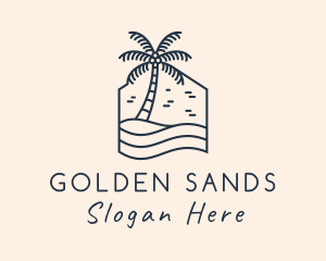 Beach Sand Resort logo design