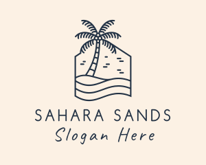 Beach Sand Resort logo design