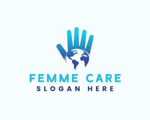 Globe Hand Care logo design