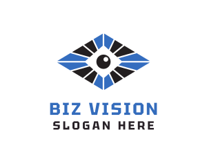 Visual Optic Eye  logo design