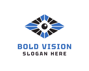 Visual Optic Eye  logo design