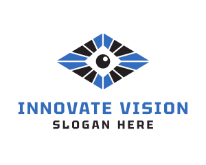 Visual Optic Eye  logo design