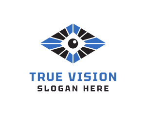 Visual Optic Eye  logo design