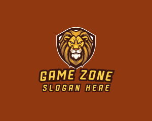 Lion Shield Gaming logo design