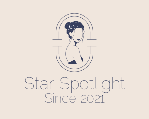 Night Maiden Astrology logo design