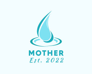Oil - Water Droplet Moisture logo design