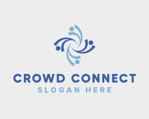Crowd - People Support Foundation logo design