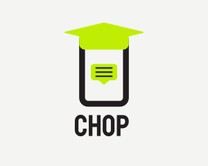 Ebook - Mobile Online Class logo design