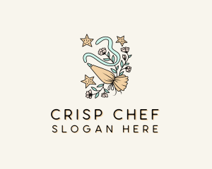 Piping Bag Pastry Bakery logo design