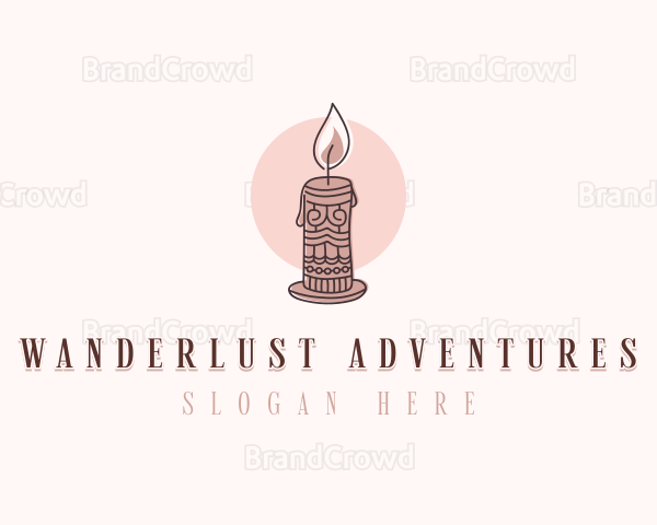 Artisanal Candle Souvenir Logo