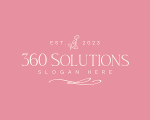 Flower Wellness Relaxation Spa logo design