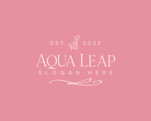 Flower Wellness Relaxation Spa logo design