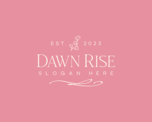 Flower Wellness Relaxation Spa logo design