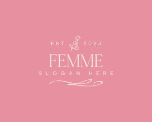 Flower Wellness Relaxation Spa logo design