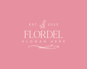 Flower Wellness Relaxation Spa logo design