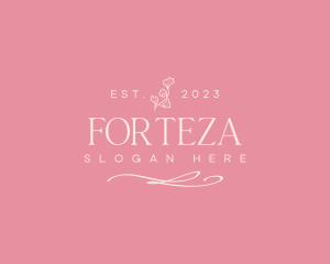 Flower Wellness Relaxation Spa logo design