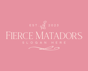 Flower Wellness Relaxation Spa logo design