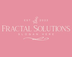 Flower Wellness Relaxation Spa logo design