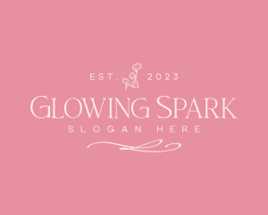 Flower Wellness Relaxation Spa logo design