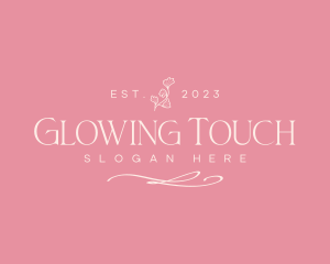 Flower Wellness Relaxation Spa logo design