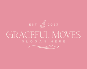 Flower Wellness Relaxation Spa logo design