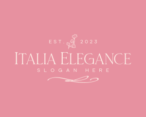 Flower Wellness Relaxation Spa logo design