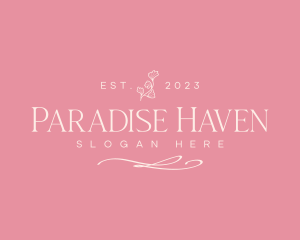 Flower Wellness Relaxation Spa logo design