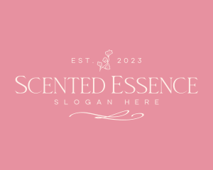 Perfume - Dainty Perfume Flowers logo design