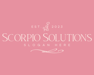 Flower Wellness Relaxation Spa logo design