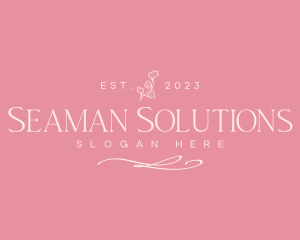 Flower Wellness Relaxation Spa logo design