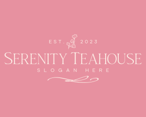 Flower Wellness Relaxation Spa logo design