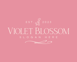 Flower Wellness Relaxation Spa logo design