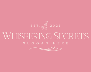 Flower Wellness Relaxation Spa logo design