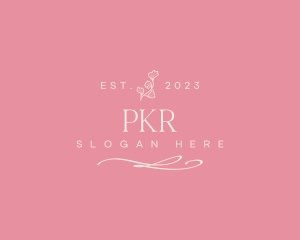 Flower Wellness Relaxation Spa logo design