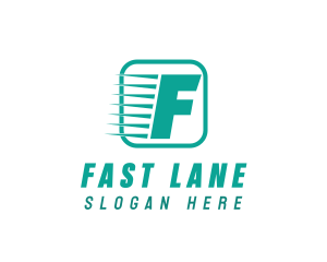 Fast Logistics Mover logo design