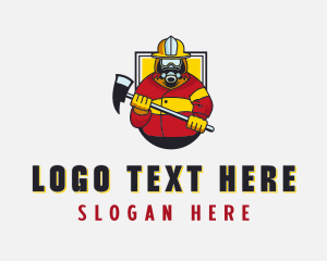 Firefighter - Emergency Response Firefighter logo design