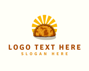 Map - Michigan Pasty Food logo design