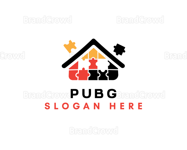Puzzle House Real Estate Logo