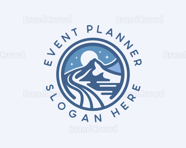 Mountain Pathway Camping Logo