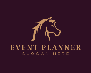 Equine Stallion Horse Logo