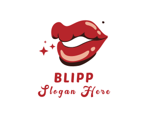 Sexy Red Lips Logo