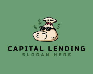 Lending - Money Bag Business logo design